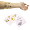 Vanli's Temporary Tattoo Markers – Body Markers For Adults & Teens – 10 Waterproof Fake Tattoos And 30 Tattoo Stencil Paper Included – Body Art Markers For Skin. 12 Pack