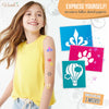 Vanli's Temporary Tattoo Pens With 50 Pieces of Tattoo Stencil Paper